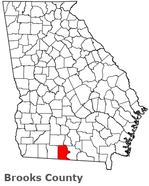 An image of Brooks County, GA