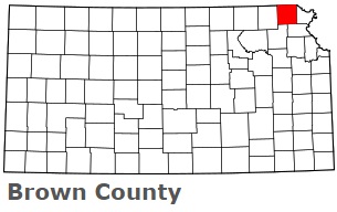 An image of Brown County, KS