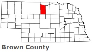 An image of Brown County, NE