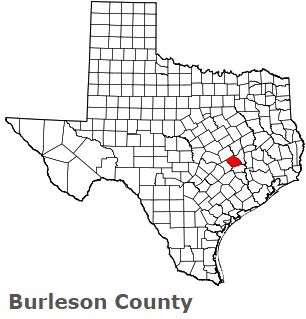An image of Burleson County, TX