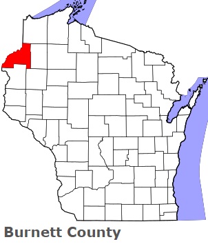 An image of Burnett County, WI