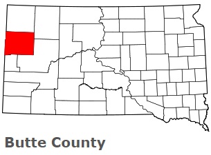 An image of Butte County, SD