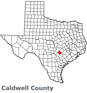 An image of Caldwell County, TX
