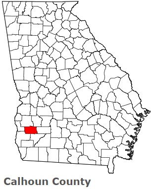 An image of Calhoun County, GA
