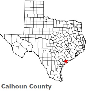 An image of Calhoun County, TX