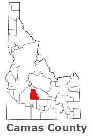 An image of Camas County, ID
