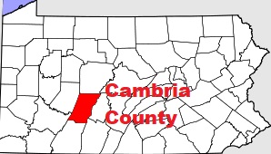 An image of Cambria County, PA