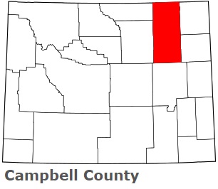 An image of Campbell County, WY