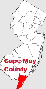 An image of Cape May County, NJ
