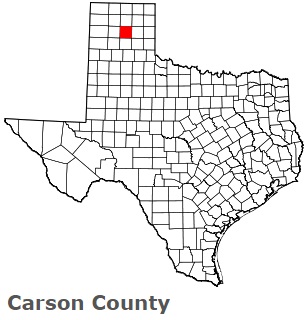 An image of Carson County, TX