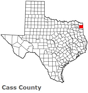 An image of Cass County, TX