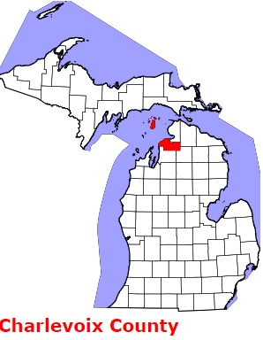 An image of Charlevoix County, MI