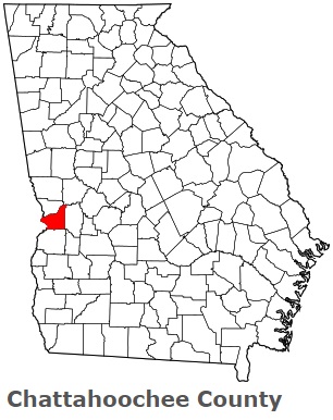 An image of Chattahoochee County, GA