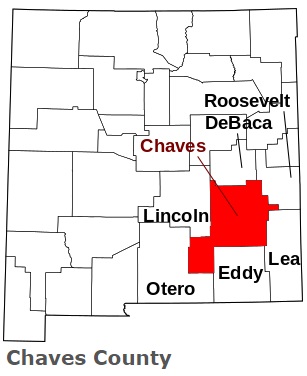 An image of Chaves County, NM