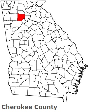 An image of Cherokee County, GA