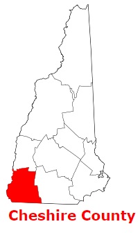 An image of Cheshire County, NH