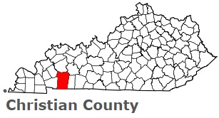 An image of Christian County, KY