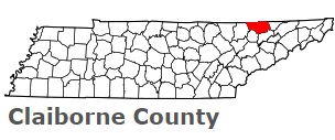 An image of Claiborne County, TN