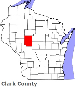An image of Clark County, WI