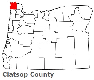 An image of Clatsop County, OR