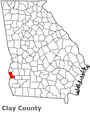 An image of Clay County, GA