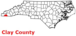 An image of Clay County, NC