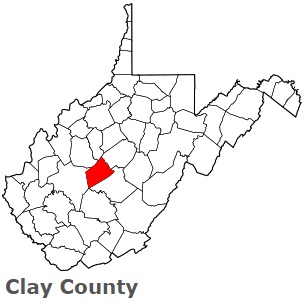 An image of Clay County, WV