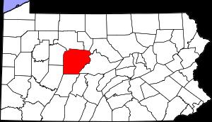 An image of Clearfield County, PA