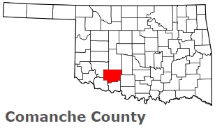 An image of Comanche County, OK