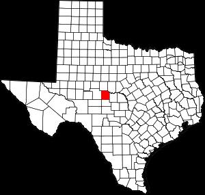 An image of Concho County, TX