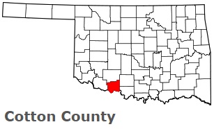 An image of Cotton County, OK