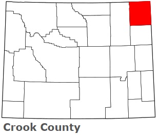 An image of Crook County, WY