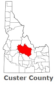 An image of Custer County, ID
