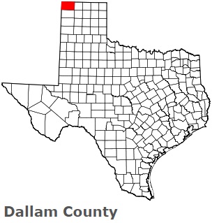 An image of Dallam County, TX