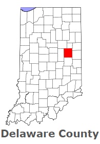 An image of Delaware County, IN