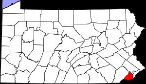 An image of Delaware County, PA