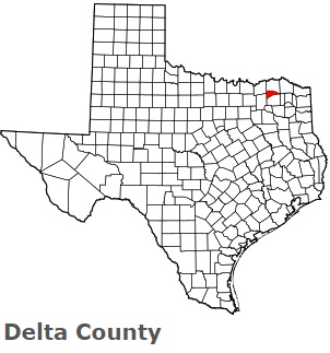 An image of Delta County, TX