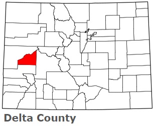 An image of Delta County, CO