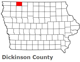 An image of Dickinson County, IA