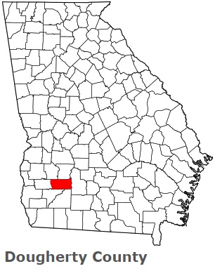 An image of Dougherty County, GA