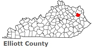 An image of Elliott County, KY
