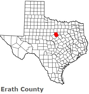An image of Erath County, TX