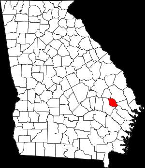 An image of Evans County, GA