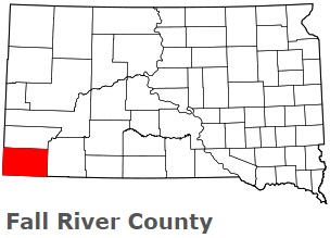 An image of Fall River County, SD