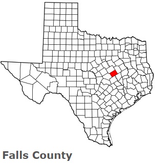 An image of Falls County, TX