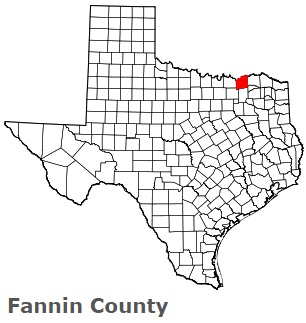 An image of Fannin County, TX