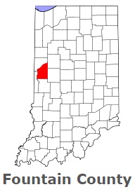 An image of Fountain County, IN