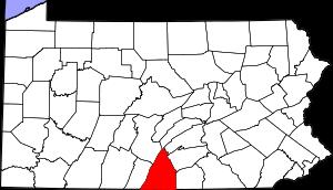 An image of Franklin County, PA