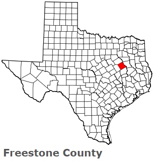 An image of Freestone County, TX