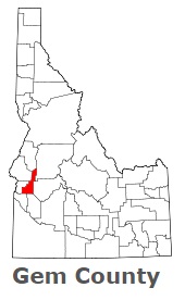 An image of Gem County, ID